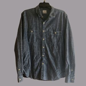 J. Crew Denim Chambray Long Sleeve Shirt